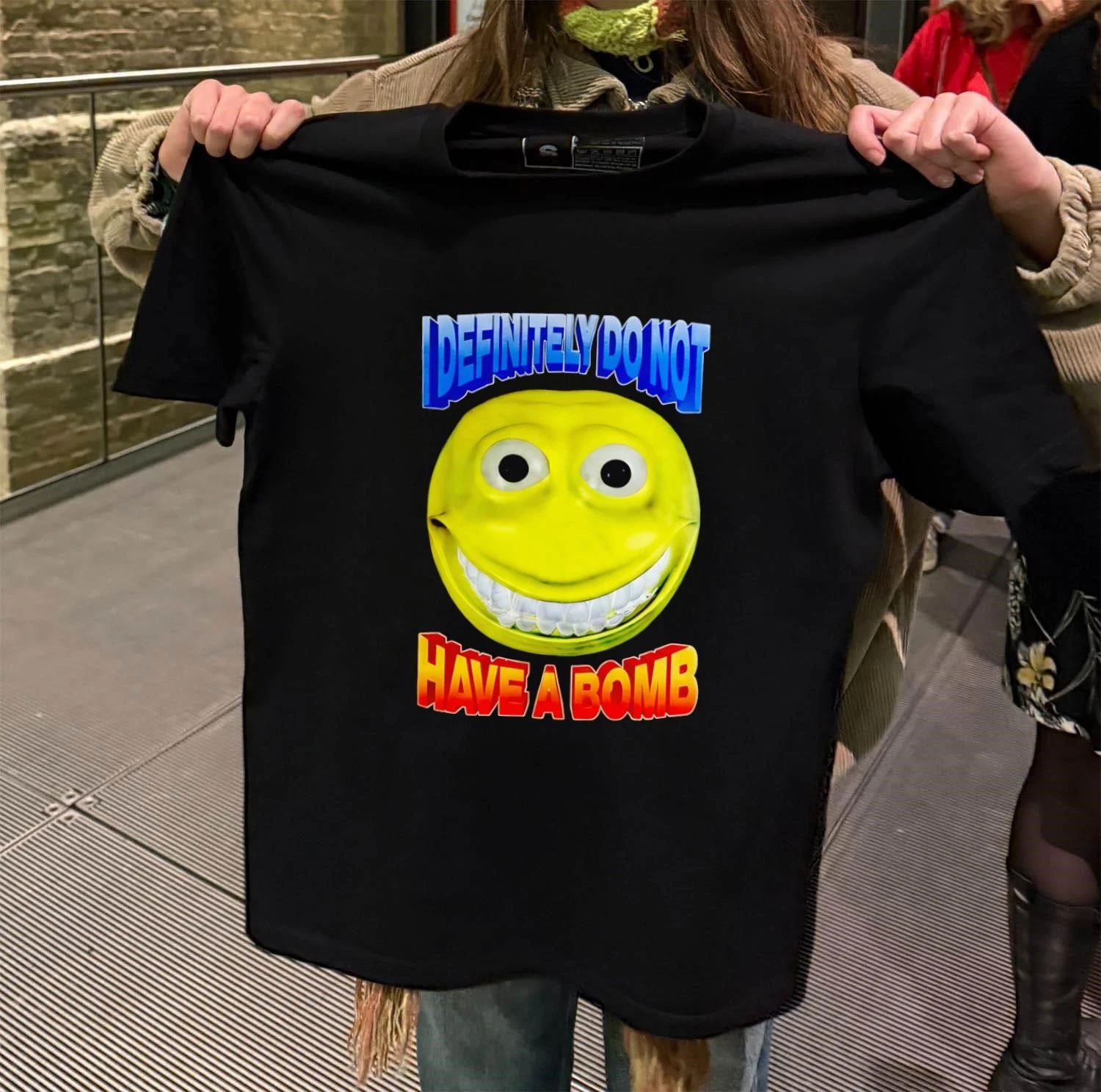 I Definitely Do Not Have A Bomb - Adult & Kids T-Shirts, Sweatshirts & Hoodies apparel design preview 2