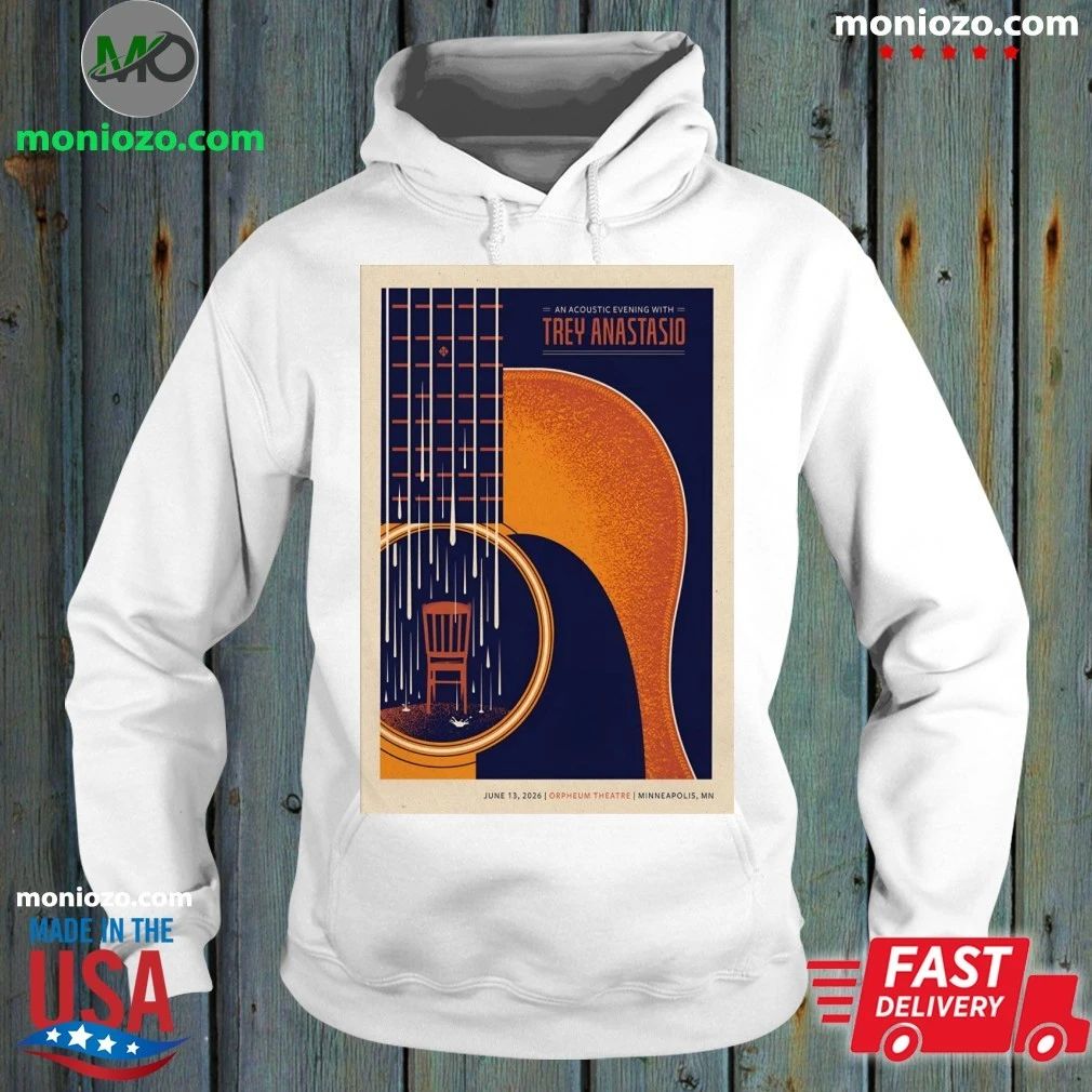 Original Trey Anastasio In Minneapolis MN On June 13 - Adult & Kids T-Shirts, Sweatshirts & Hoodies apparel design preview 2