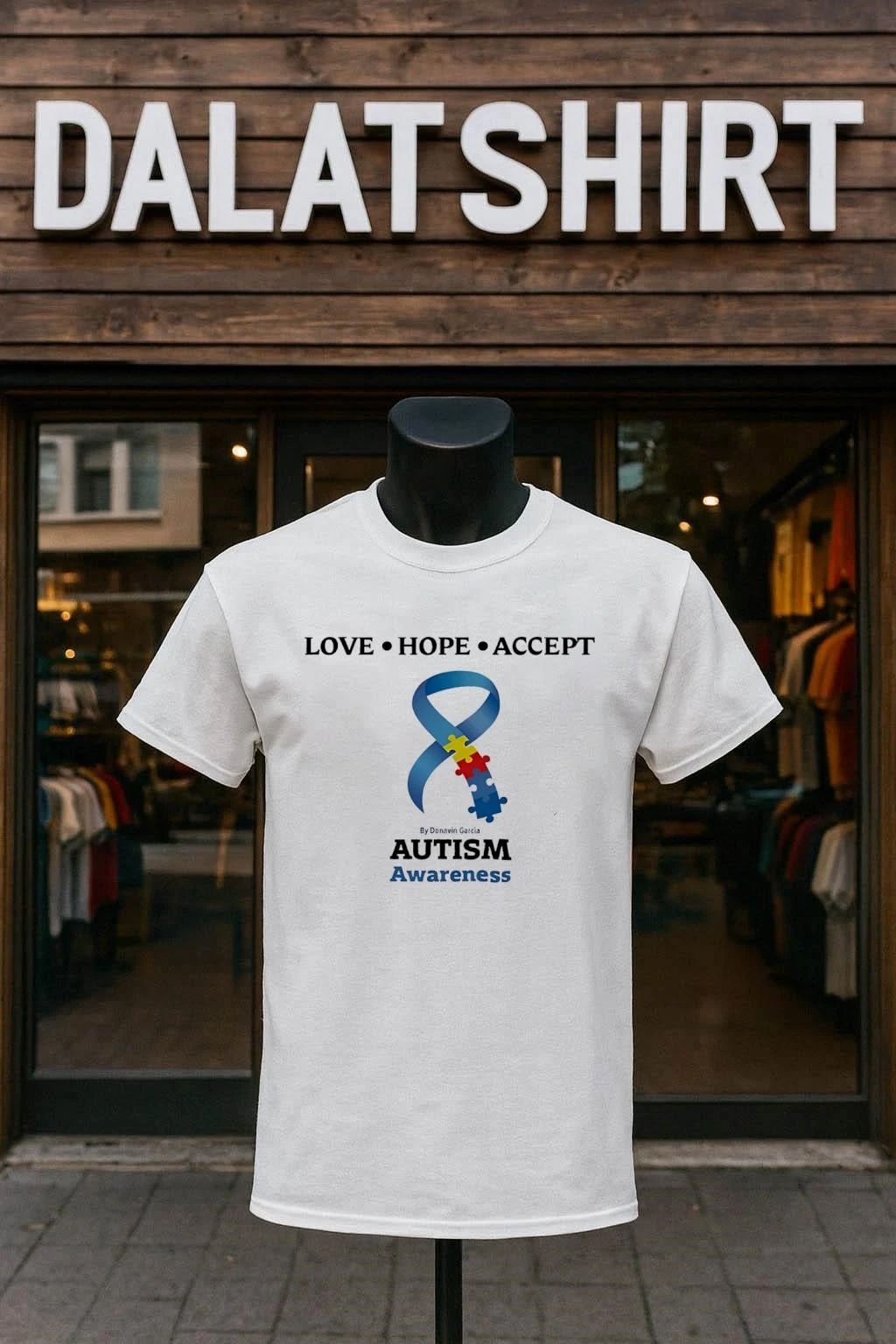 Donavin garcia linden fmba autism awareness - Adult & Kids T-Shirts, Sweatshirts & Hoodies apparel design preview 1