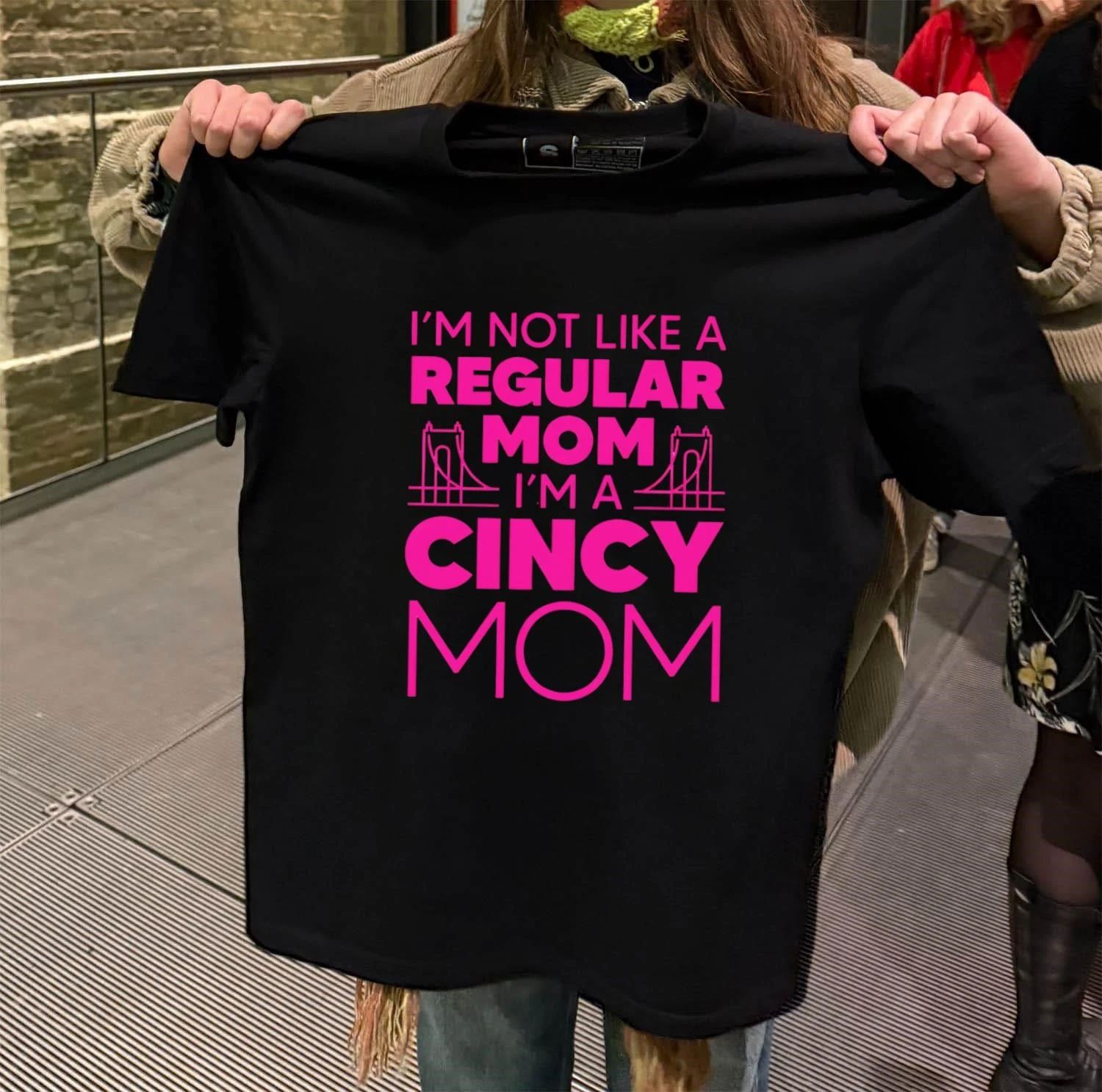 I'm Not Like a Regular Mom Mother's Day - Adult & Kids T-Shirts, Sweatshirts & Hoodies apparel design preview 2