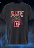 Rise Up Atlanta Football Team Logo Mascot - Adult & Kids T-Shirts, Sweatshirts & Hoodies apparel design preview 1