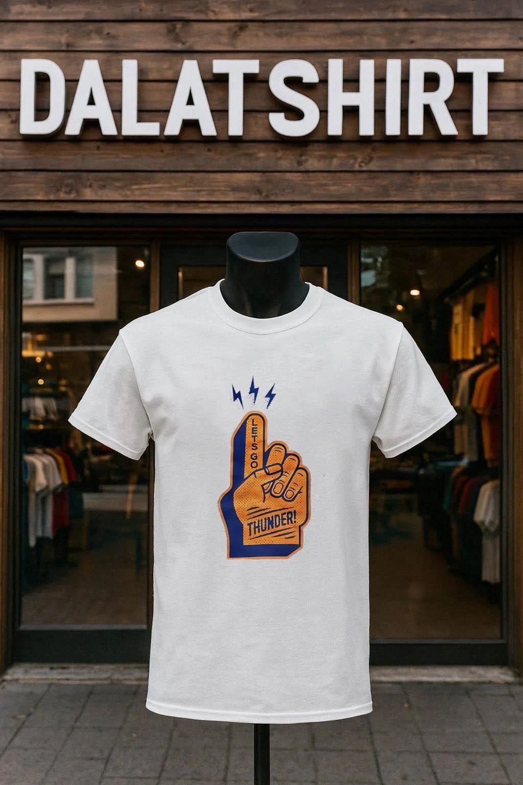 Hand Let's Go Thunder - Adult & Kids T-Shirts, Sweatshirts & Hoodies apparel design preview 1
