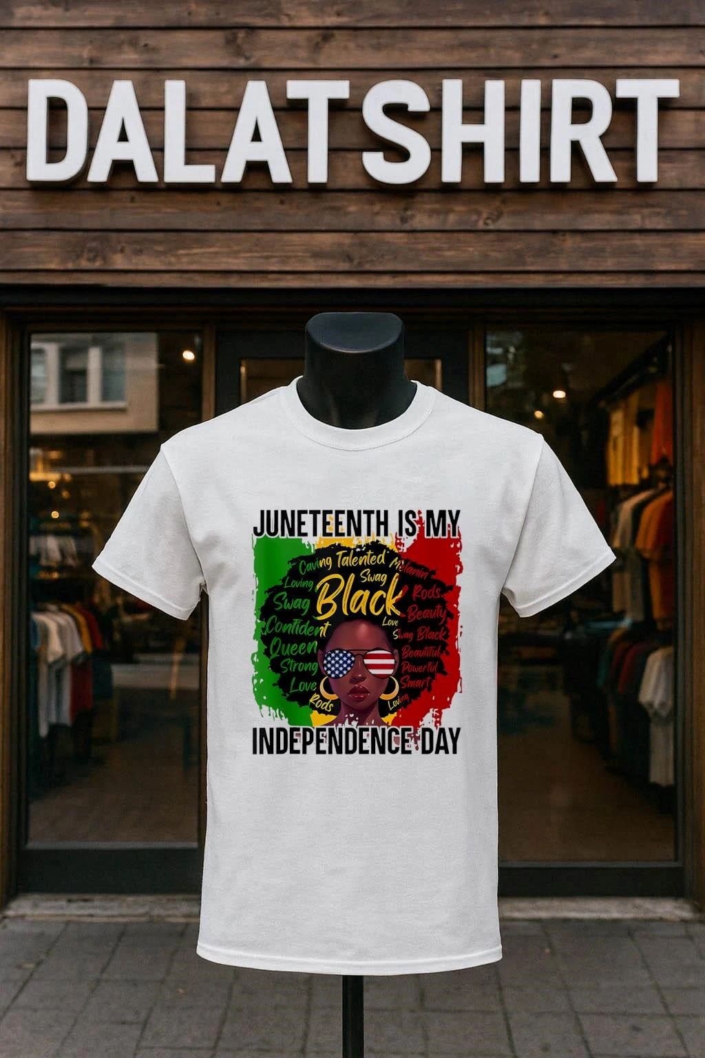 Juneteenth Is My Independence Day - Adult & Kids T-Shirts, Sweatshirts & Hoodies apparel design preview 1