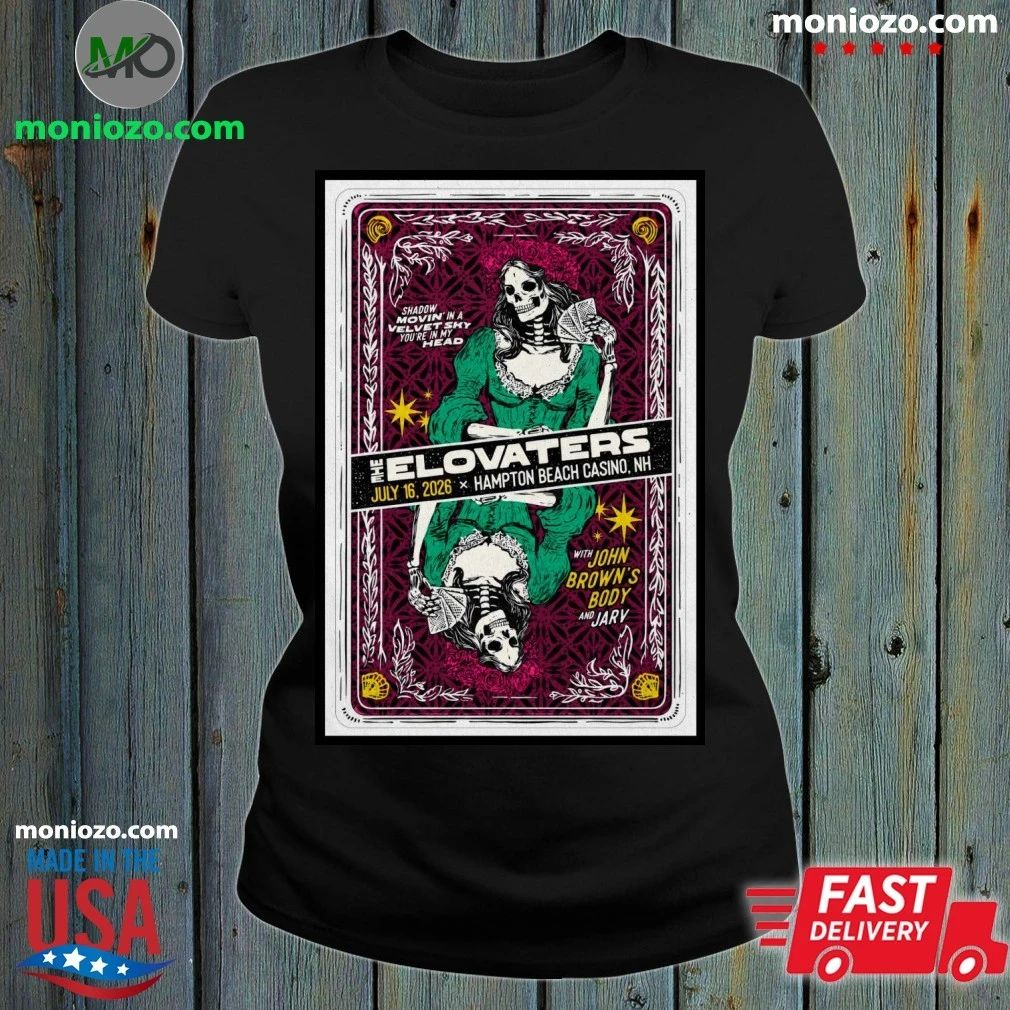 The Elovaters In Hampton Beach NH On July 16 2026 - Adult & Kids T-Shirts, Sweatshirts & Hoodies apparel design preview 1