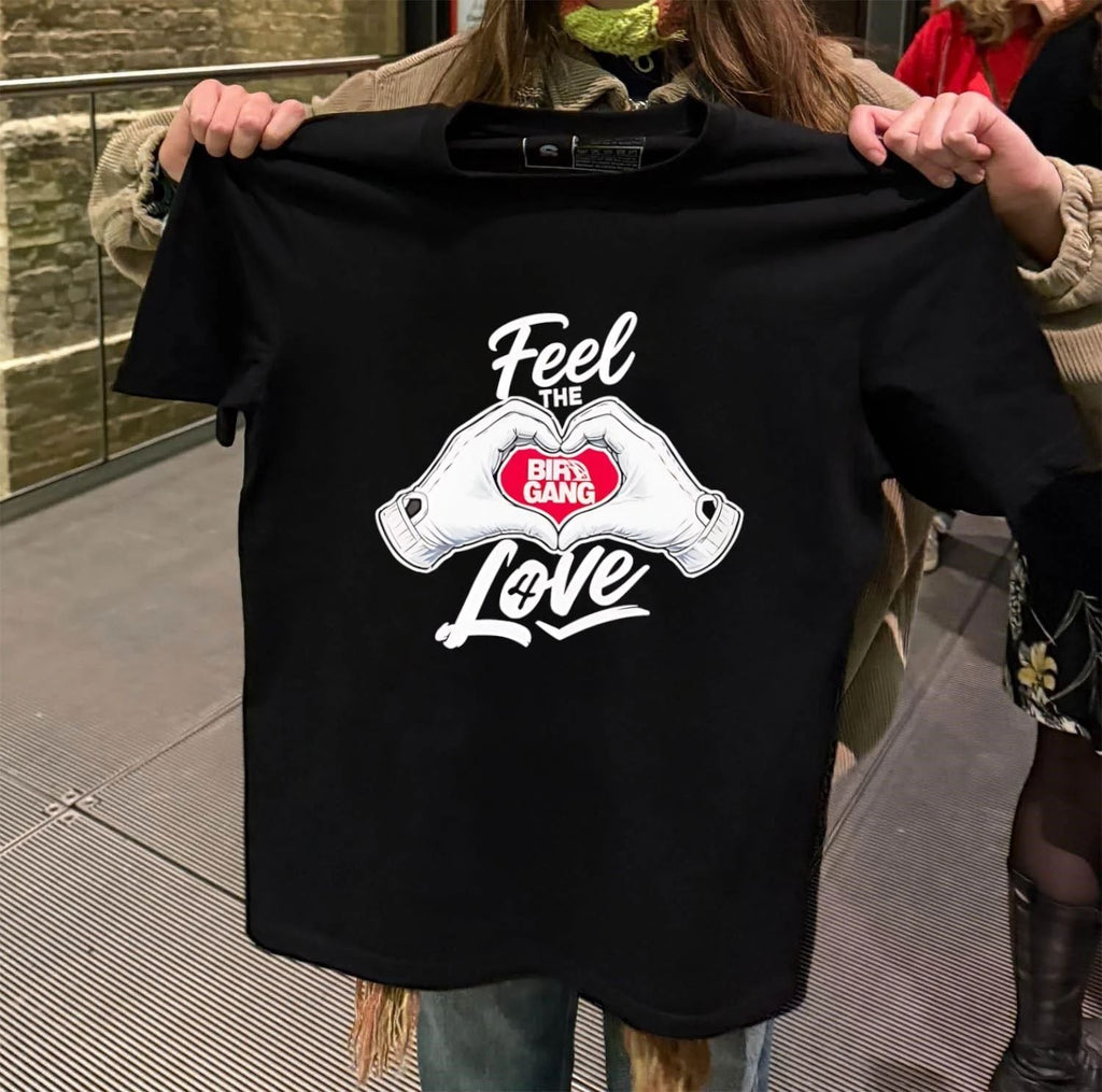 Feel The Birdgang Love - Adult & Kids T-Shirts, Sweatshirts & Hoodies apparel design preview 2