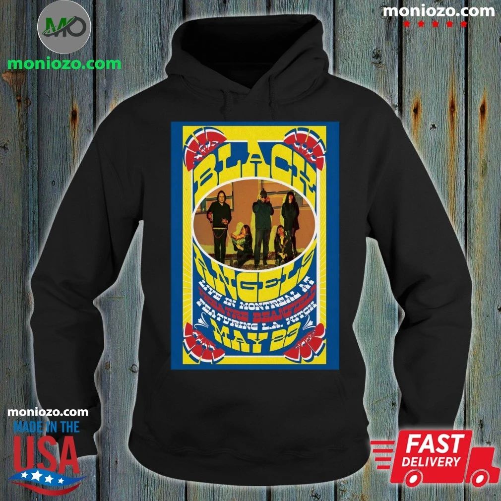 Original The Black Angels In Montréal QC On May 23 - Adult & Kids T-Shirts, Sweatshirts & Hoodies apparel design preview 2