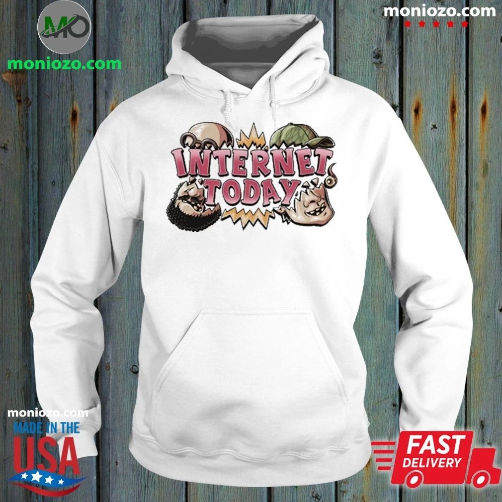 Internet Today Busting Logo - Adult & Kids T-Shirts, Sweatshirts & Hoodies apparel design preview 2