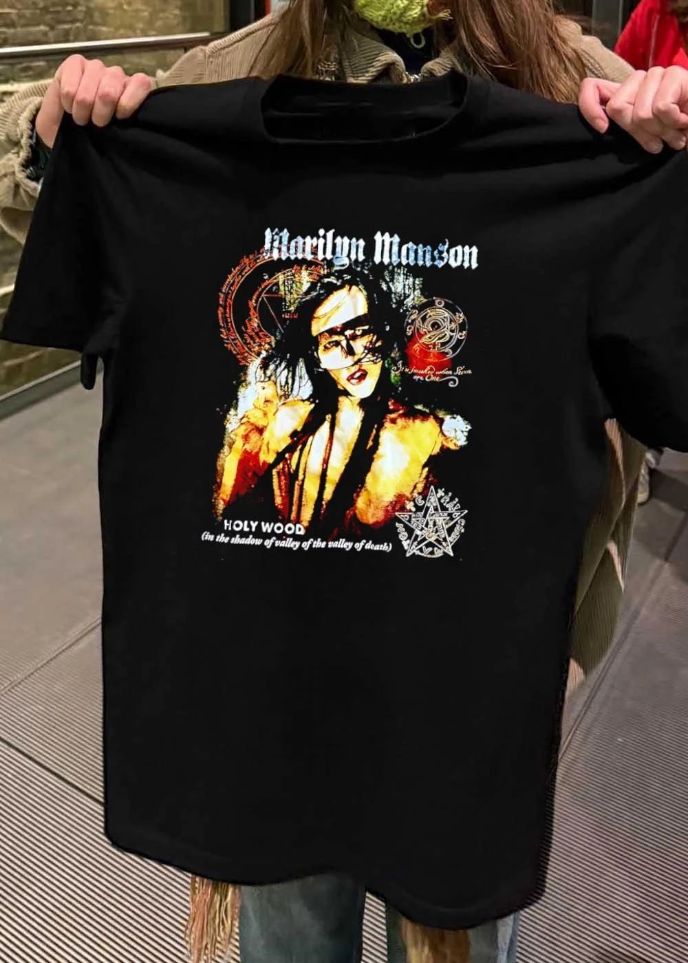 Marilyn Manson Holy Wood Valley Of Death Album - Adult & Kids T-Shirts, Sweatshirts & Hoodies apparel design preview 2