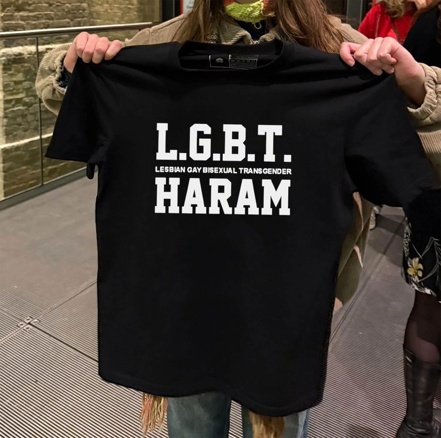 LGBT Lesbian Gay Bisexual Transgender Haram - Adult & Kids T-Shirts, Sweatshirts & Hoodies apparel design preview 2