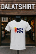 KING OF POPS cream - Adult & Kids T-Shirts, Sweatshirts & Hoodies apparel design preview 1