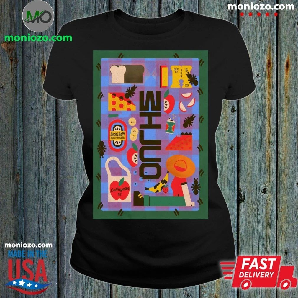 Original Wilco 6 16 2026 LaFayette NY Poster - Adult & Kids T-Shirts, Sweatshirts & Hoodies apparel design preview 1