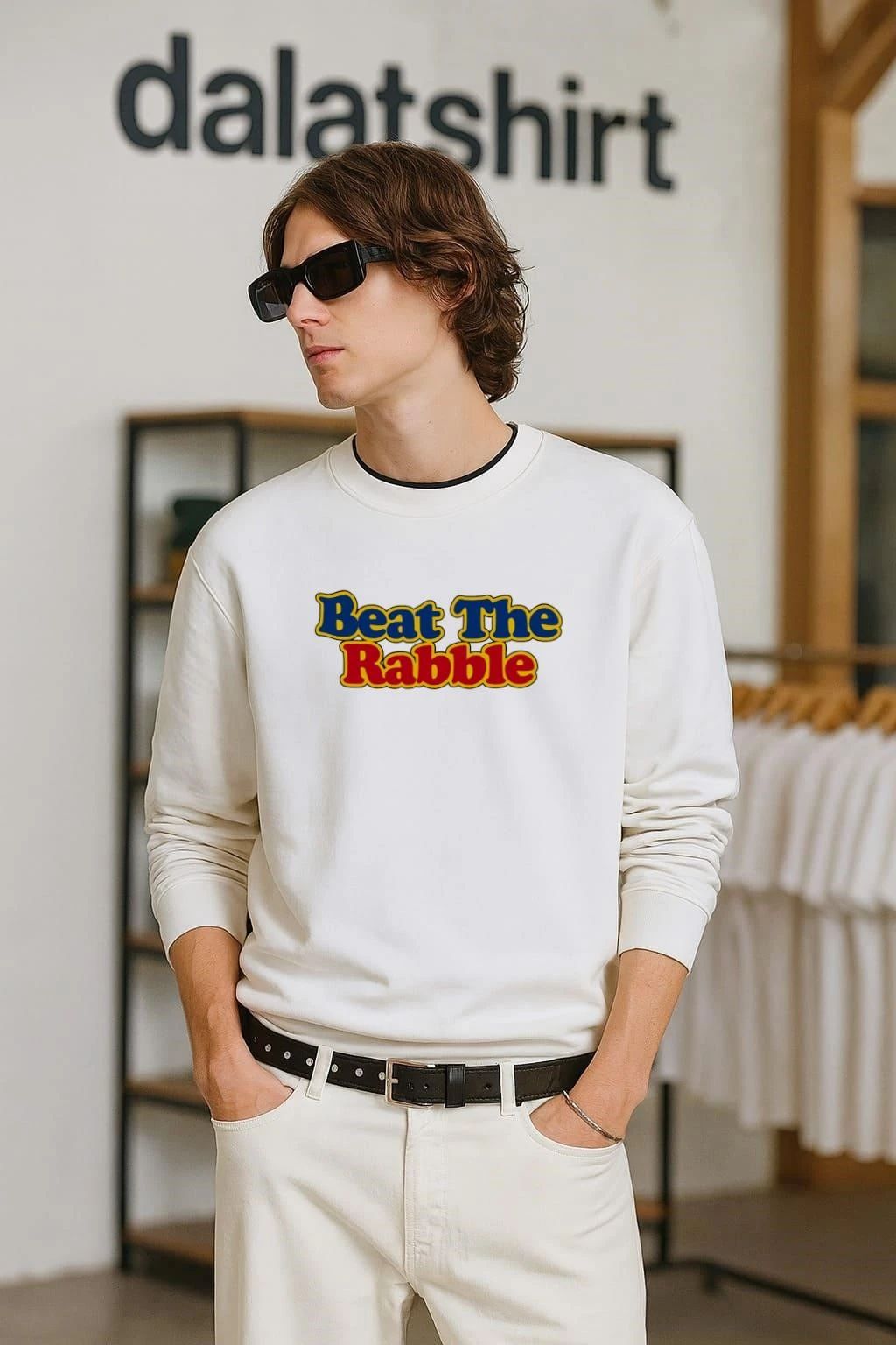 Beat the Rabble - Adult & Kids T-Shirts, Sweatshirts & Hoodies apparel design preview 2