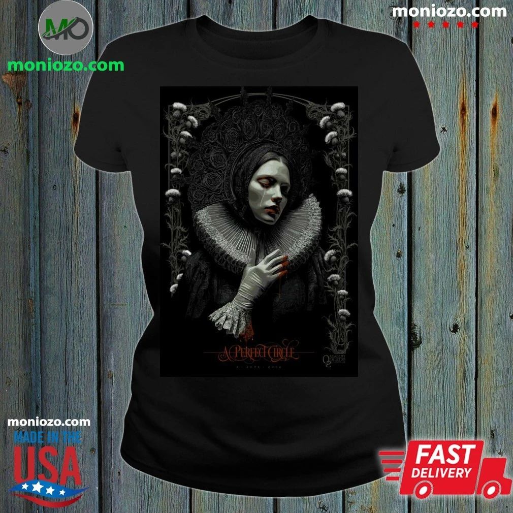 Original A Perfect Circle O2 Academy Brixton June 3, - Adult & Kids T-Shirts, Sweatshirts & Hoodies apparel design preview 1