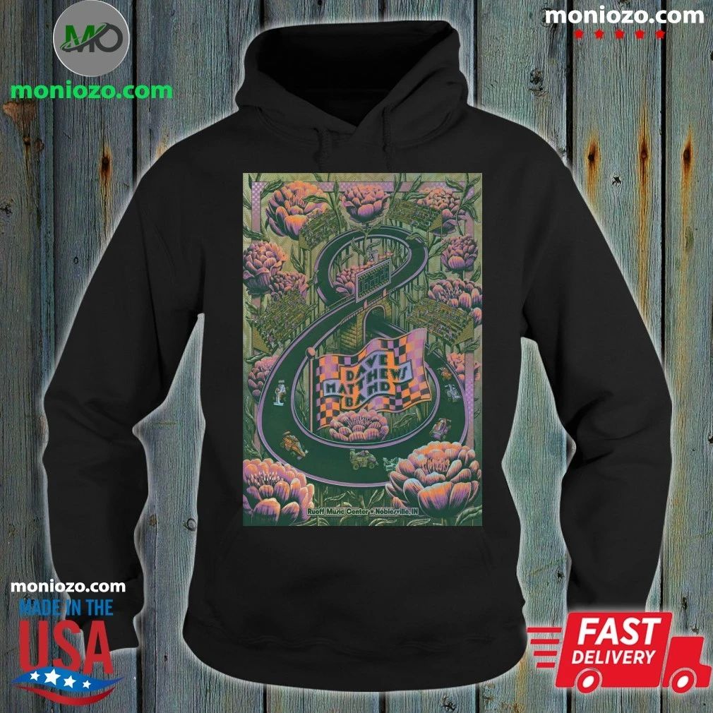 Original Dave Matthews Band Ruoff Music Center in - Adult & Kids T-Shirts, Sweatshirts & Hoodies apparel design preview 2