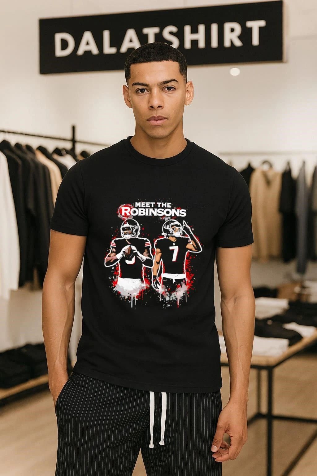 Meet The Robinsons Atlanta Falcons - Adult & Kids T-Shirts, Sweatshirts & Hoodies apparel design preview 1