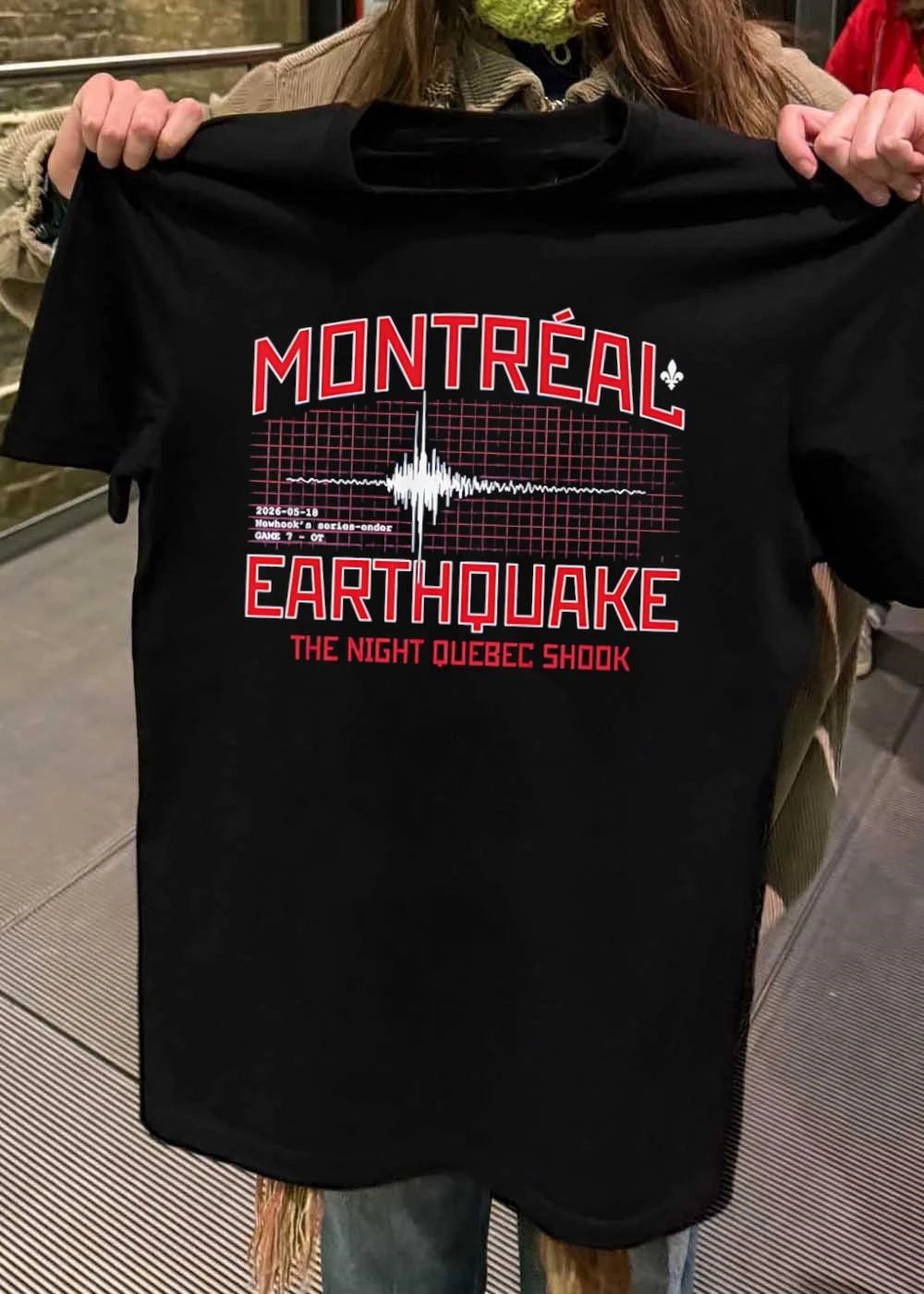 Montreal Earthquake Newhook's Series-Ender Game 7 Ot - Adult & Kids T-Shirts, Sweatshirts & Hoodies apparel design preview 2