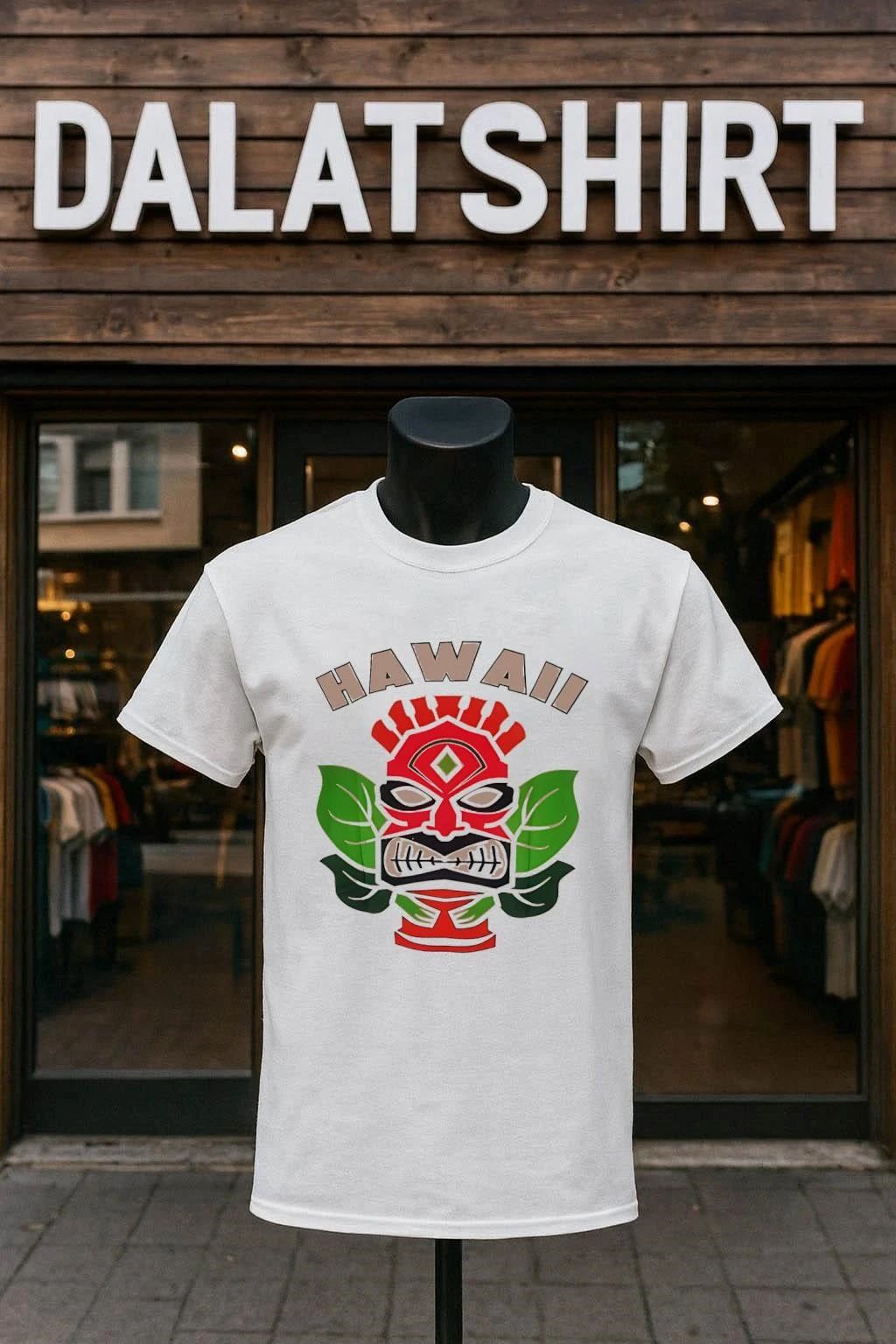 Hawaii Tiki Warrior - Adult & Kids T-Shirts, Sweatshirts & Hoodies apparel design preview 1
