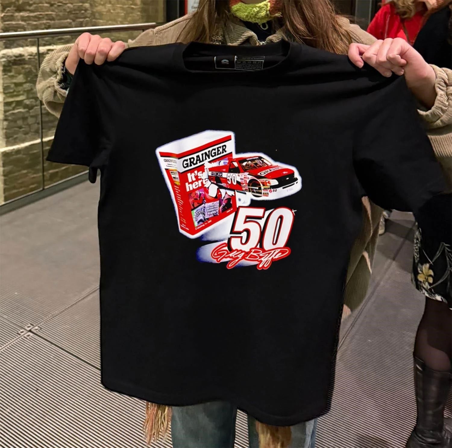 NASCAR Greg Biffle car 50 - Adult & Kids T-Shirts, Sweatshirts & Hoodies apparel design preview 2
