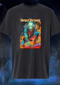 DevilDriver Skeletal Spiked Wolf Flames - Adult & Kids T-Shirts, Sweatshirts & Hoodies apparel design preview 1