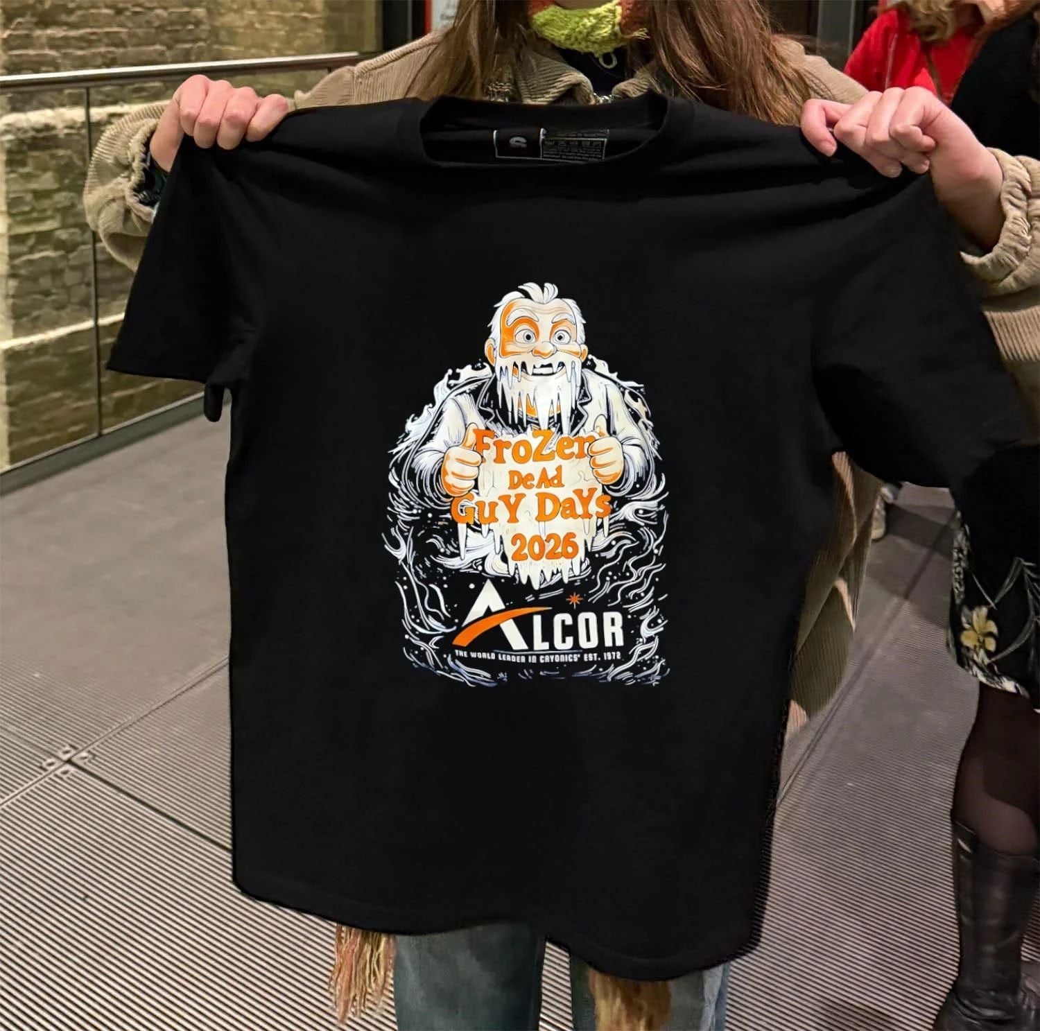 Frozen Dead Guy Days 2026 Alcor The World Leader In - Adult & Kids T-Shirts, Sweatshirts & Hoodies apparel design preview 2