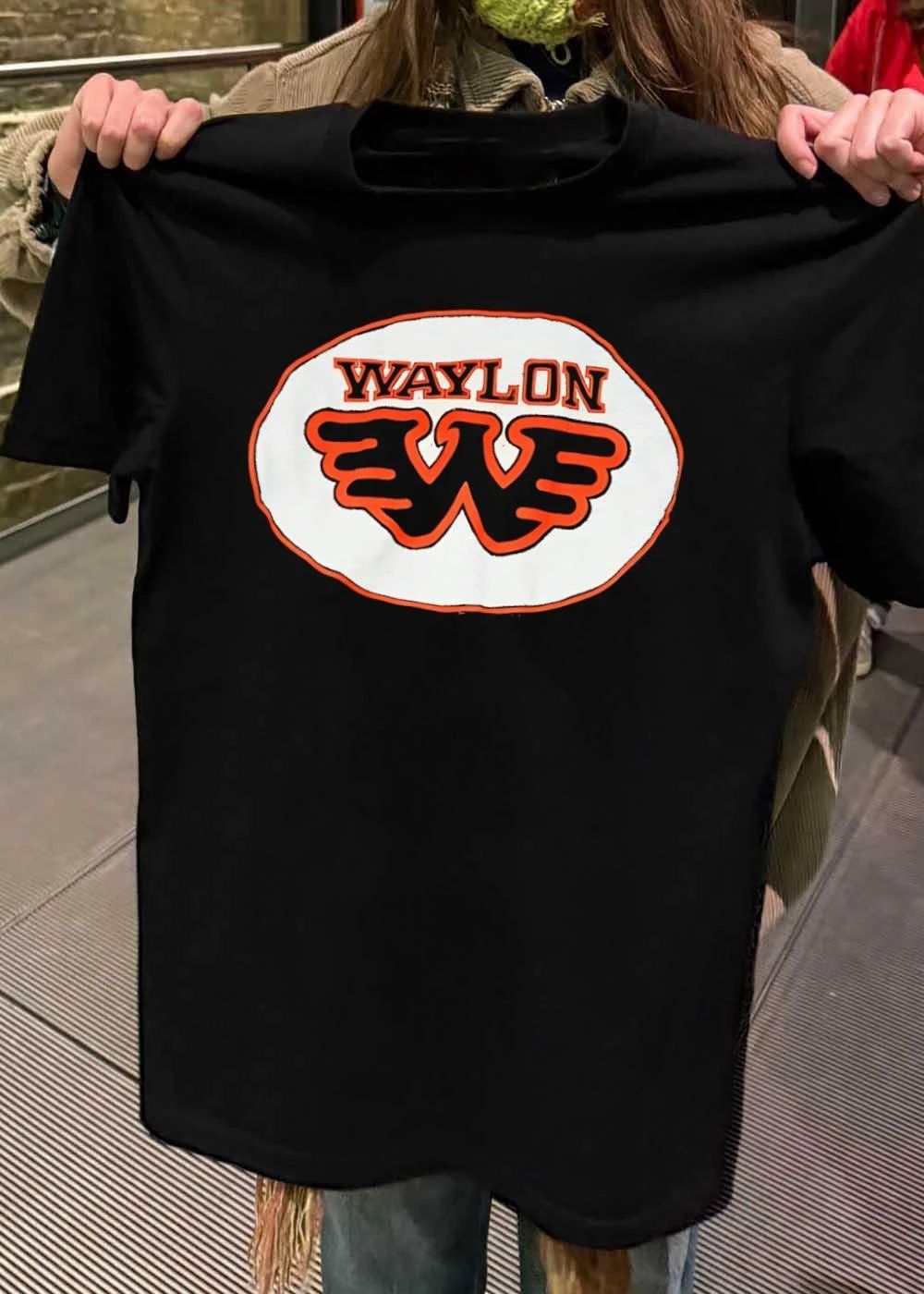 Waylon Jennings Outlaw Country Winged WW Logo 2026 - Adult & Kids T-Shirts, Sweatshirts & Hoodies apparel design preview 2