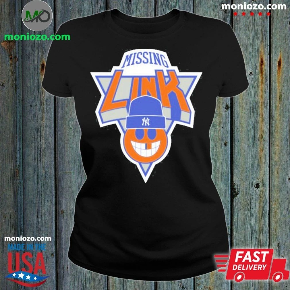 Original MISSING LINK NY KNICKS CHAMPS - Adult & Kids T-Shirts, Sweatshirts & Hoodies apparel design preview 1