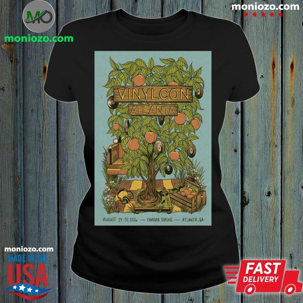 VinylCon Aug 29-30 2026 Yaarab Shrine Atlanta, GA - Adult & Kids T-Shirts, Sweatshirts & Hoodies apparel design preview 1