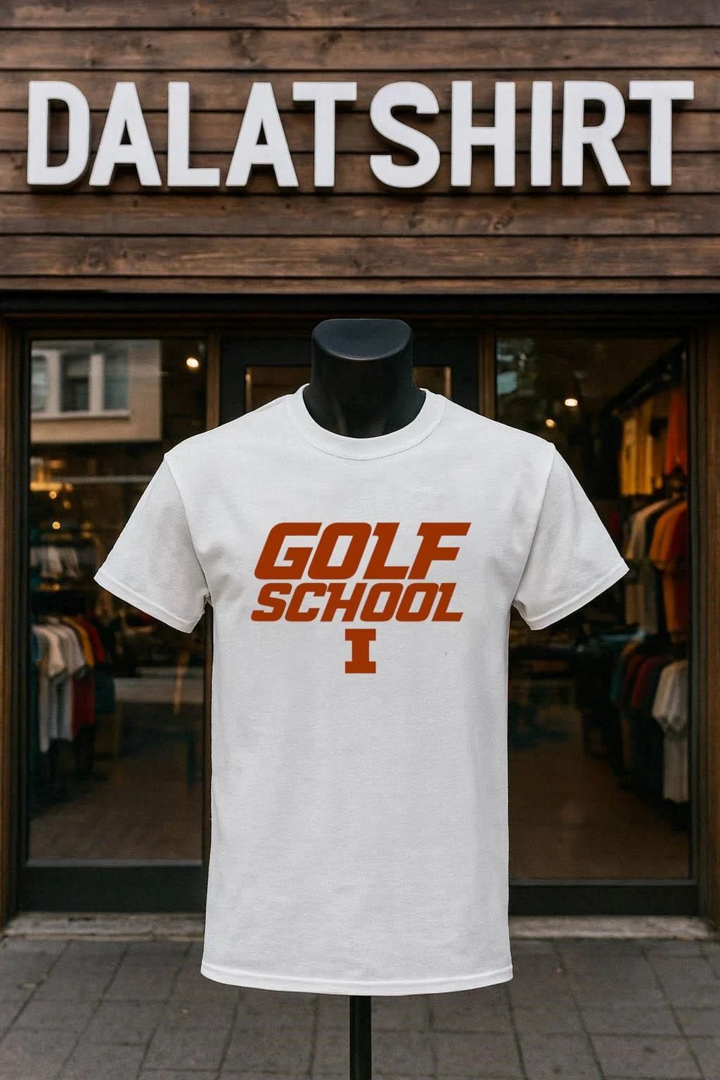 Golf School Illinois - Adult & Kids T-Shirts, Sweatshirts & Hoodies apparel design preview 1