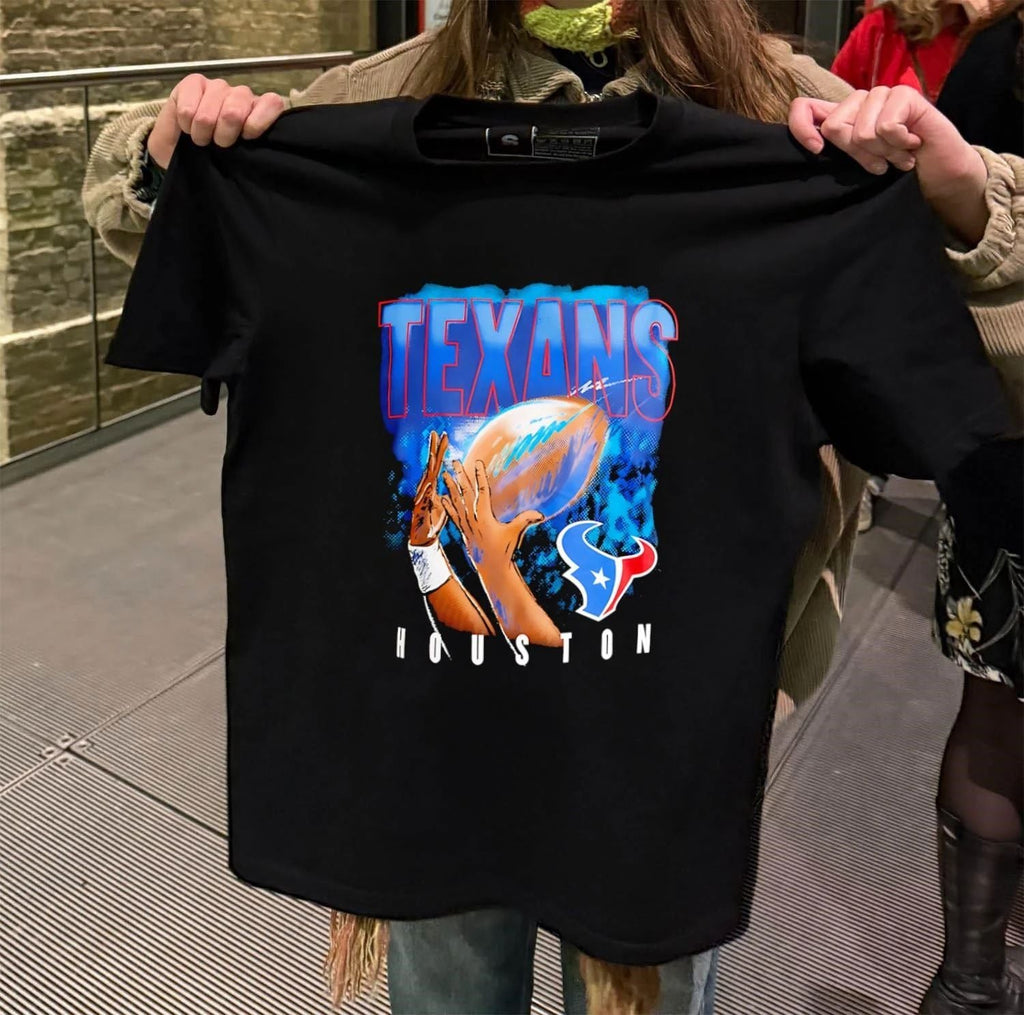 Houston Texans Chrome Flea Market - Adult & Kids T-Shirts, Sweatshirts & Hoodies apparel design preview 2