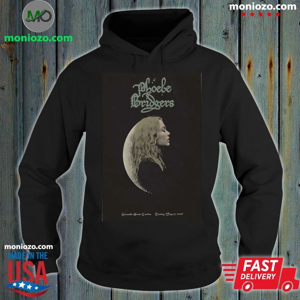 Original Phoebe Bridgers In Greenville SC On May 19 - Adult & Kids T-Shirts, Sweatshirts & Hoodies apparel design preview 2