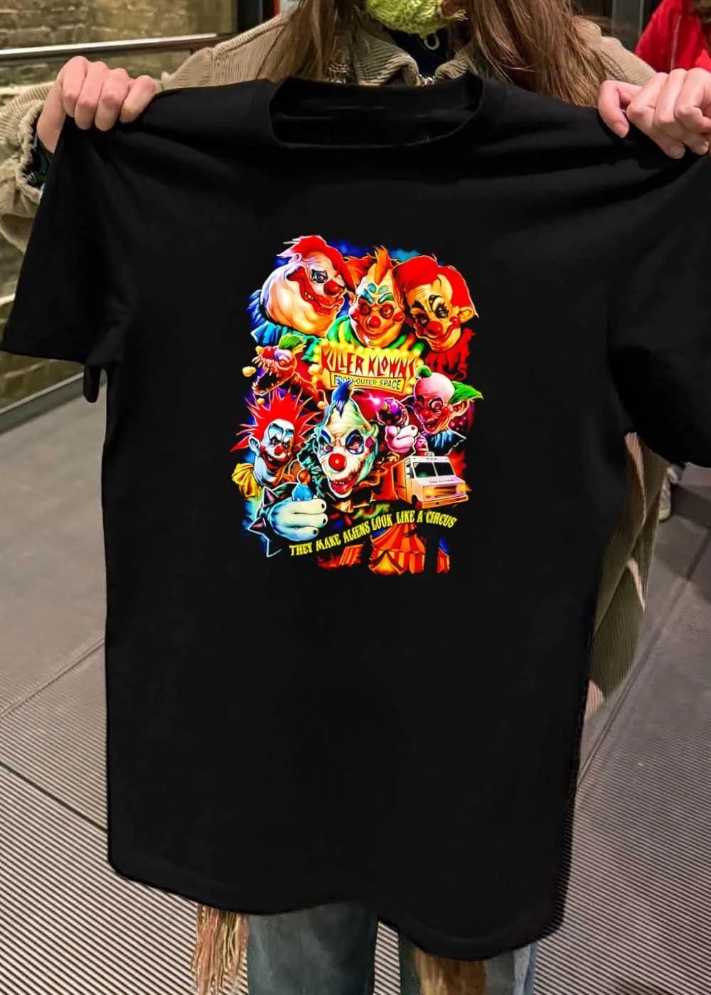 Killer Klowns From Outer Space They Make Aliens Look - Adult & Kids T-Shirts, Sweatshirts & Hoodies apparel design preview 2
