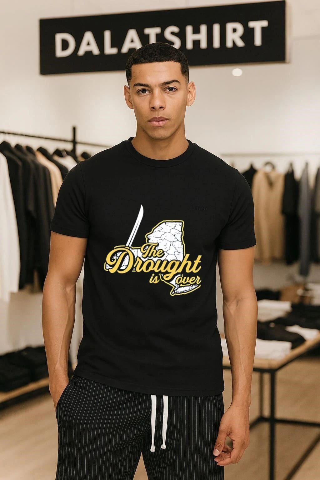 Buffalo Sabres the Drought is over - Adult & Kids T-Shirts, Sweatshirts & Hoodies apparel design preview 1