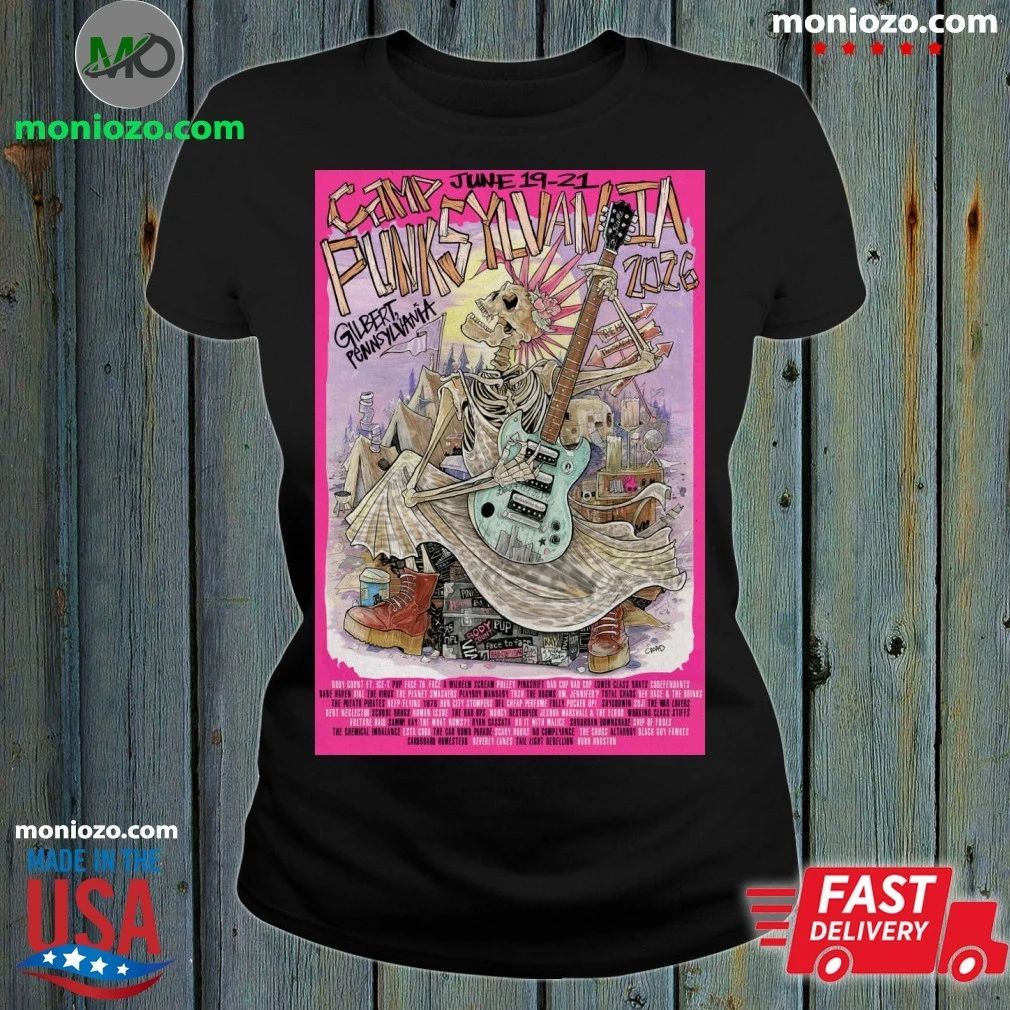 Camp Punksylvania Jun 19-21 2026 West End Fairgrounds - Adult & Kids T-Shirts, Sweatshirts & Hoodies apparel design preview 1