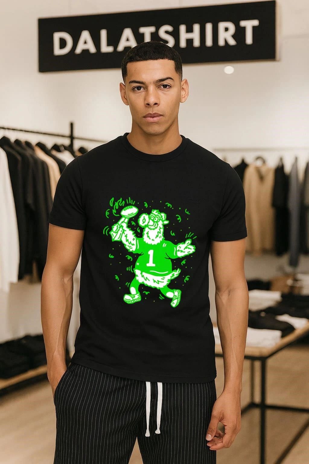 Phillie Phanatic Philadelphia Phillies Mascot number - Adult & Kids T-Shirts, Sweatshirts & Hoodies apparel design preview 1