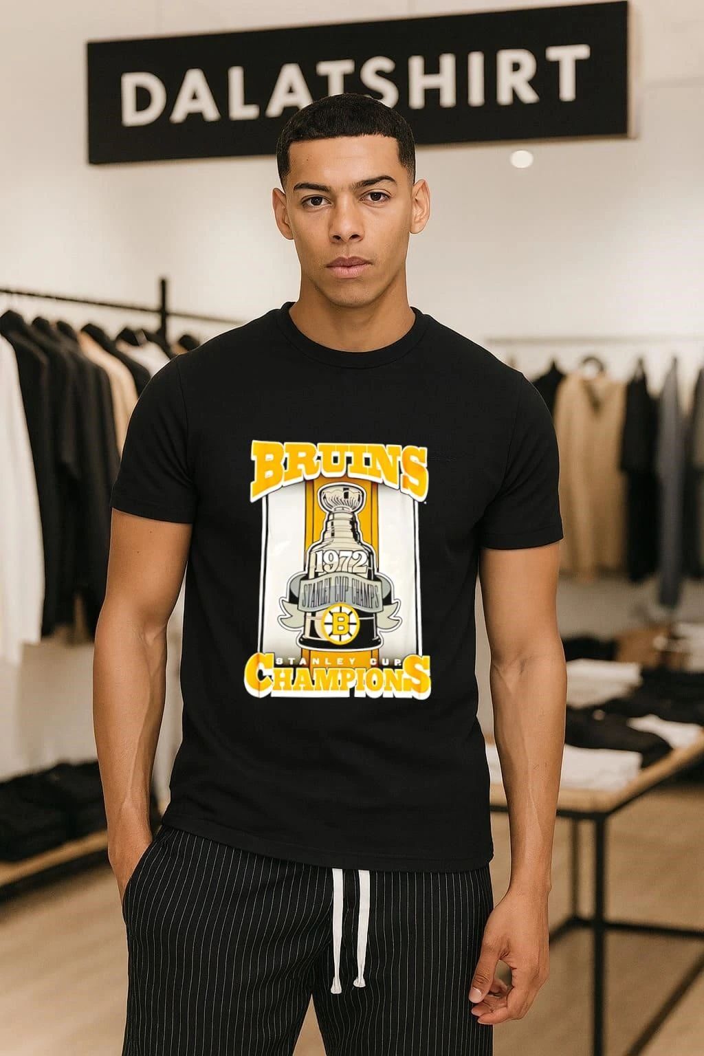 Boston Bruins Stanley Cup Champions - Adult & Kids T-Shirts, Sweatshirts & Hoodies apparel design preview 1