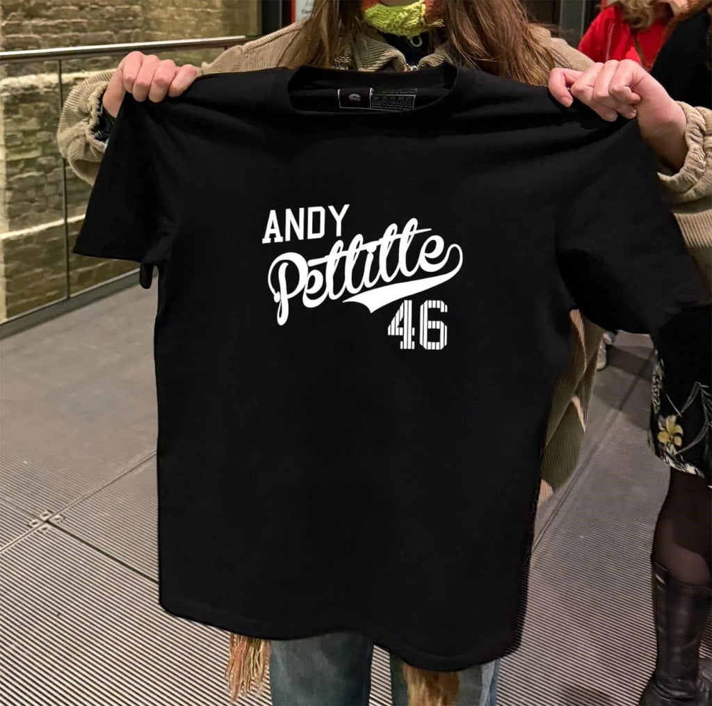 Andy Pettitte 46 Baseball Legend - Adult & Kids T-Shirts, Sweatshirts & Hoodies apparel design preview 2